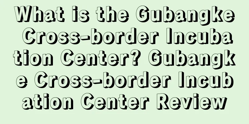 What is the Gubangke Cross-border Incubation Center? Gubangke Cross-border Incubation Center Review