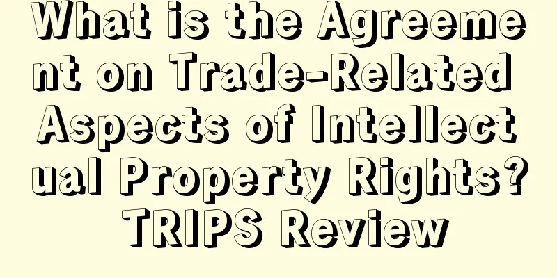 What is the Agreement on Trade-Related Aspects of Intellectual Property Rights? TRIPS Review