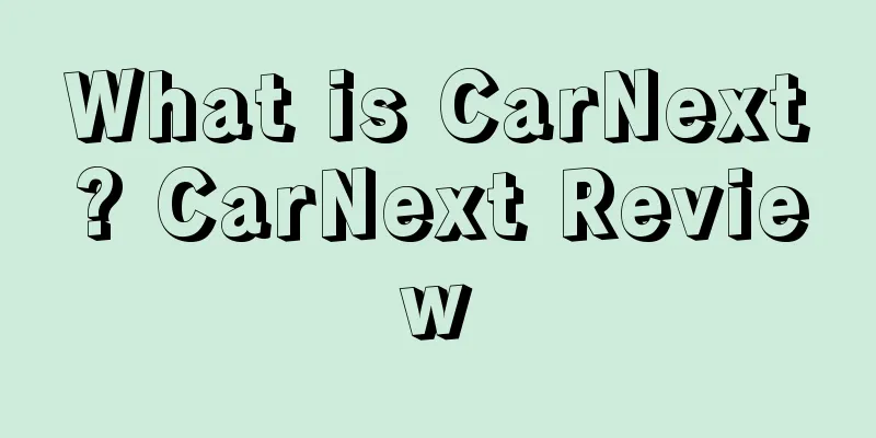 What is CarNext? CarNext Review