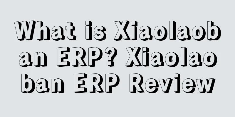 What is Xiaolaoban ERP? Xiaolaoban ERP Review