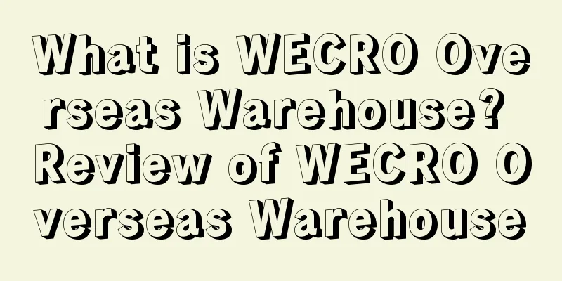 What is WECRO Overseas Warehouse? Review of WECRO Overseas Warehouse