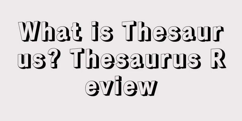What is Thesaurus? Thesaurus Review