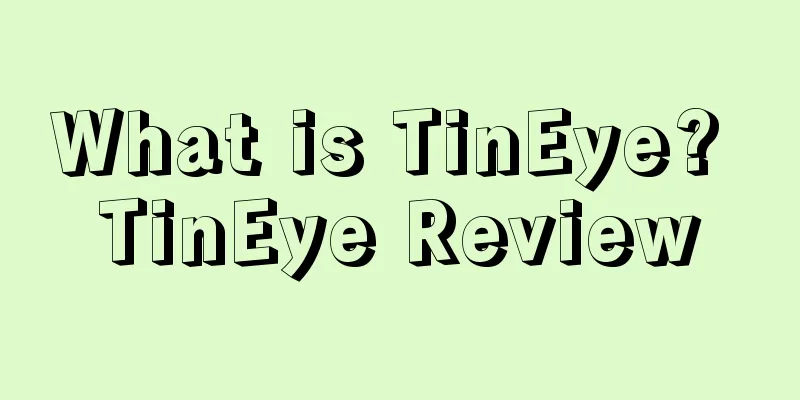 What is TinEye? TinEye Review