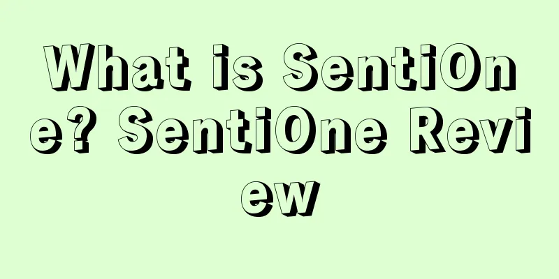 What is SentiOne? SentiOne Review