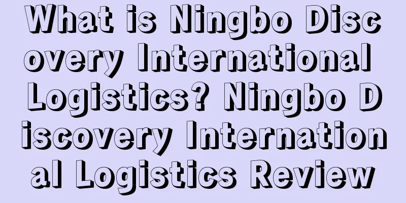 What is Ningbo Discovery International Logistics? Ningbo Discovery International Logistics Review