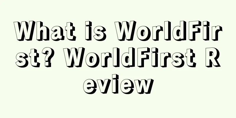 What is WorldFirst? WorldFirst Review