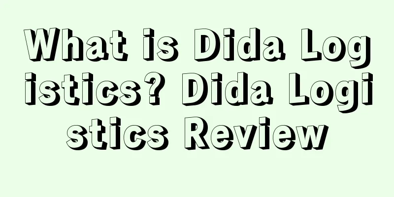 What is Dida Logistics? Dida Logistics Review