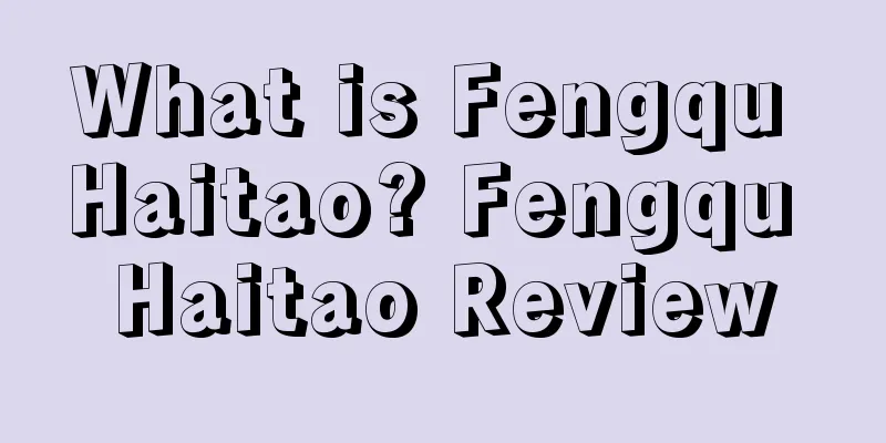 What is Fengqu Haitao? Fengqu Haitao Review