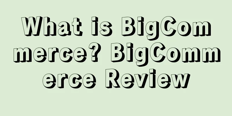 What is BigCommerce? BigCommerce Review