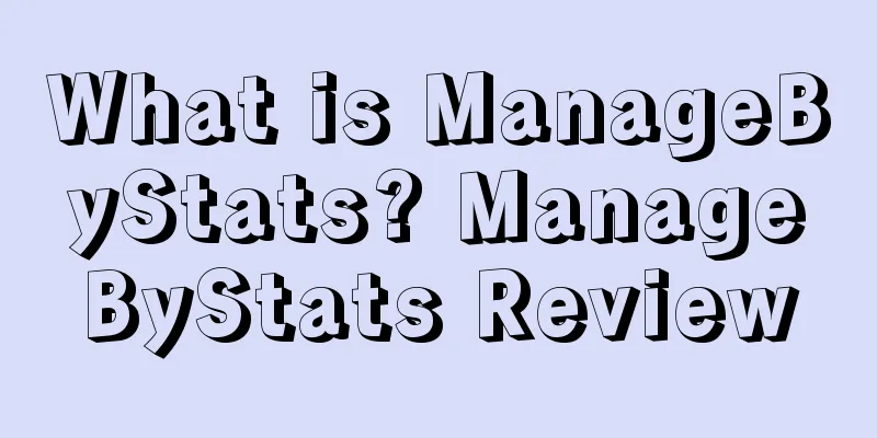 What is ManageByStats? ManageByStats Review