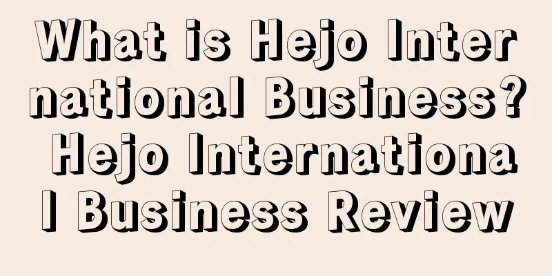 What is Hejo International Business? Hejo International Business Review