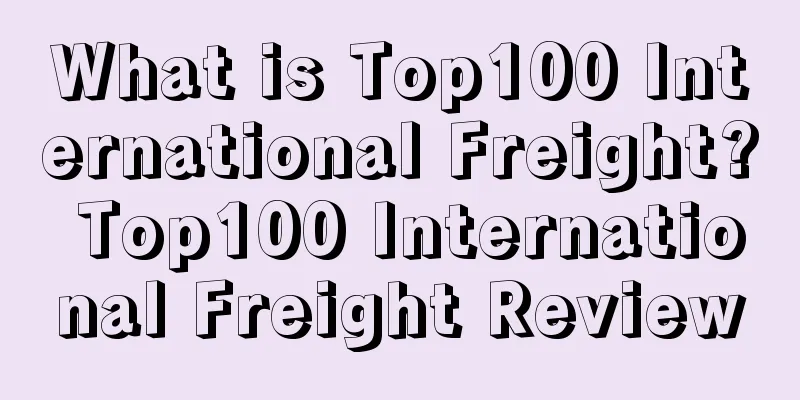What is Top100 International Freight? Top100 International Freight Review