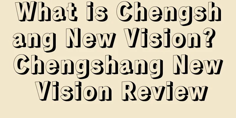 What is Chengshang New Vision? Chengshang New Vision Review