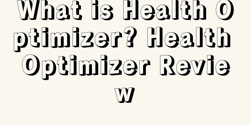 What is Health Optimizer? Health Optimizer Review