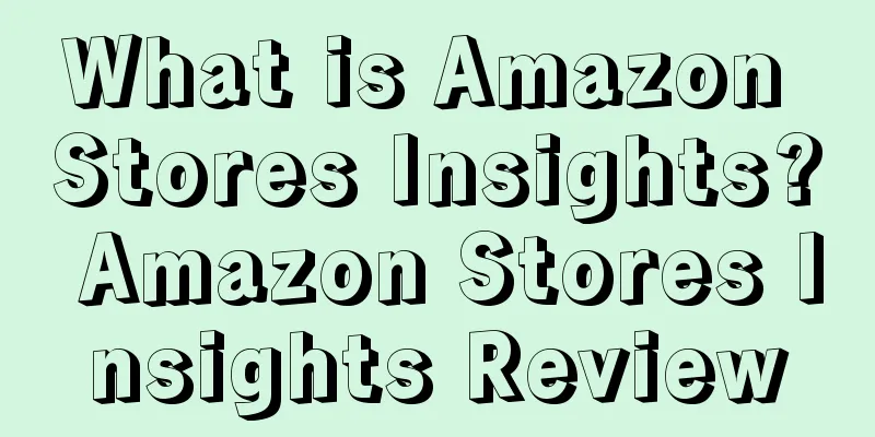 What is Amazon Stores Insights? Amazon Stores Insights Review