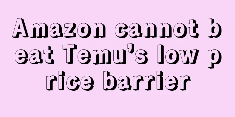 Amazon cannot beat Temu’s low price barrier