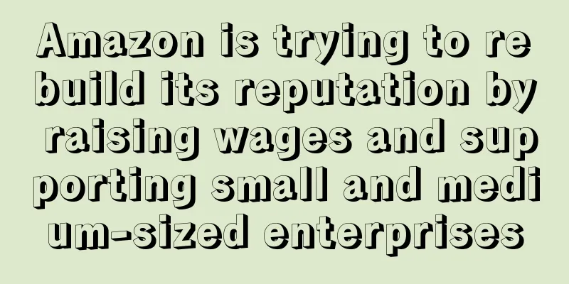 Amazon is trying to rebuild its reputation by raising wages and supporting small and medium-sized enterprises