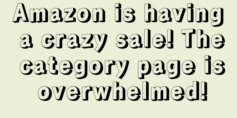 Amazon is having a crazy sale! The category page is overwhelmed!