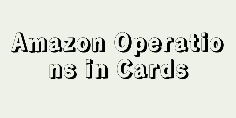 Amazon Operations in Cards
