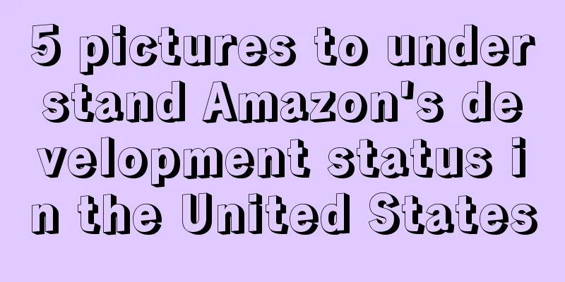 5 pictures to understand Amazon's development status in the United States