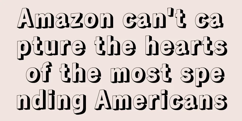 Amazon can't capture the hearts of the most spending Americans