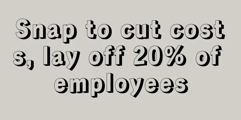 Snap to cut costs, lay off 20% of employees