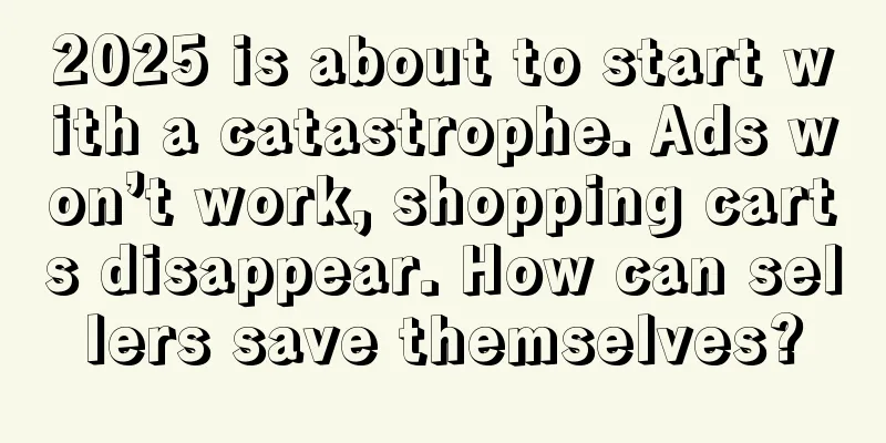 2025 is about to start with a catastrophe. Ads won’t work, shopping carts disappear. How can sellers save themselves?