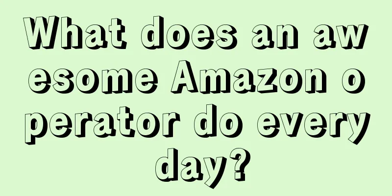 What does an awesome Amazon operator do every day?