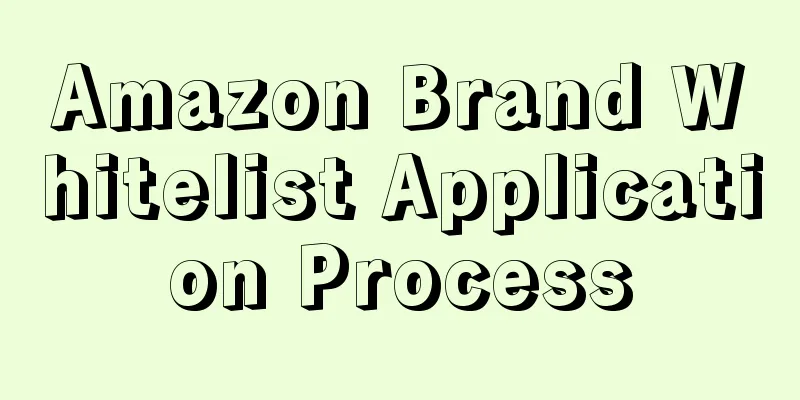 Amazon Brand Whitelist Application Process
