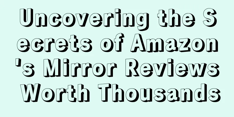 Uncovering the Secrets of Amazon's Mirror Reviews Worth Thousands