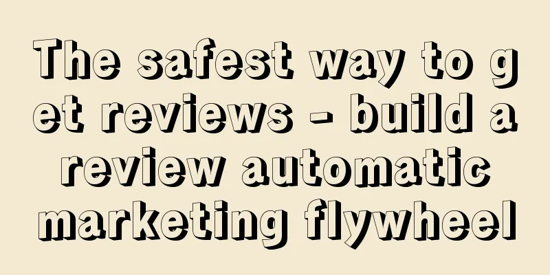 The safest way to get reviews - build a review automatic marketing flywheel