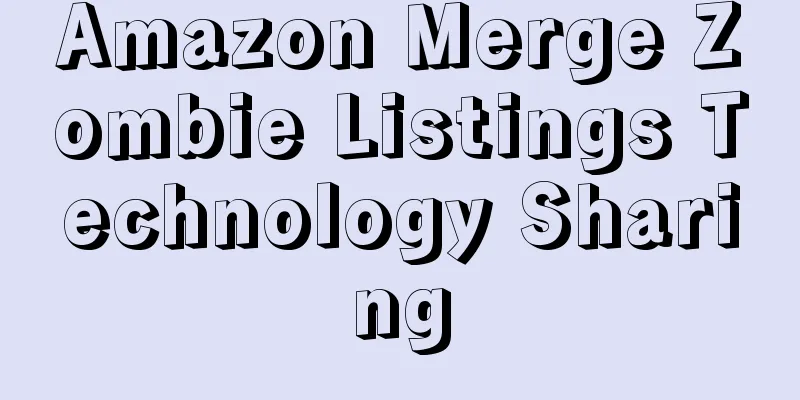 Amazon Merge Zombie Listings Technology Sharing