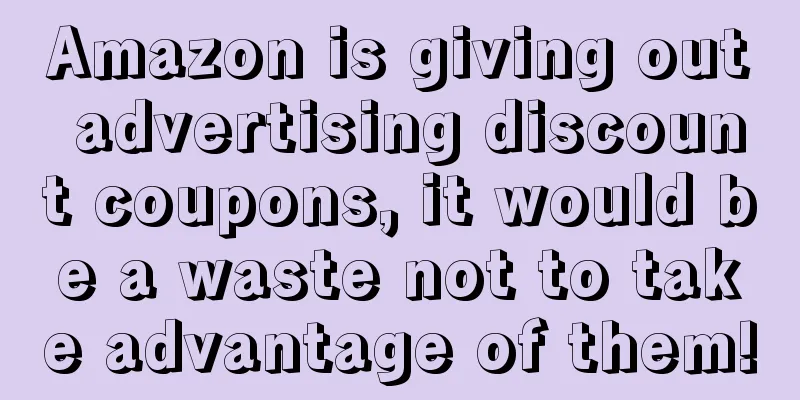 Amazon is giving out advertising discount coupons, it would be a waste not to take advantage of them!