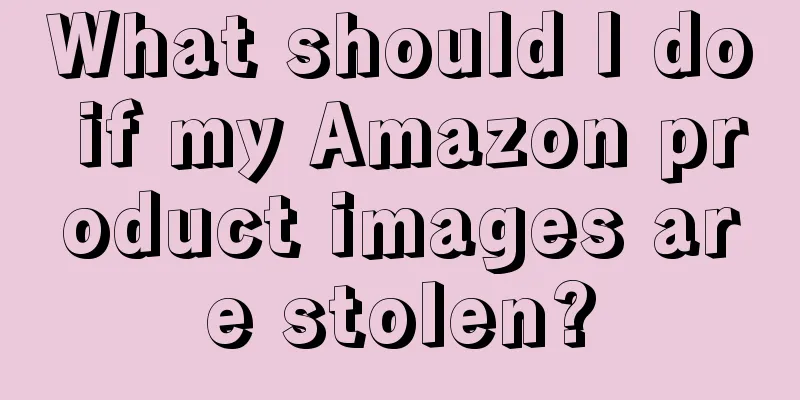 What should I do if my Amazon product images are stolen?