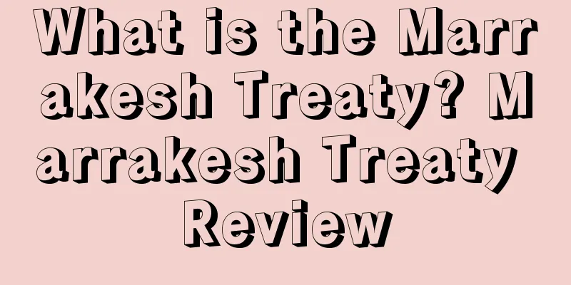 What is the Marrakesh Treaty? Marrakesh Treaty Review