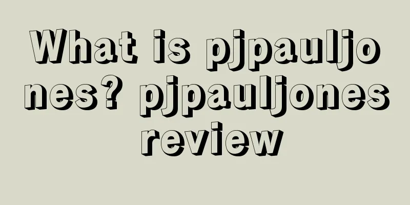 What is pjpauljones? pjpauljones review