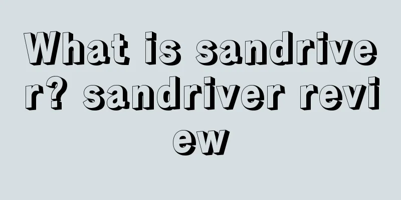 What is sandriver? sandriver review
