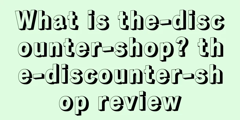 What is the-discounter-shop? the-discounter-shop review