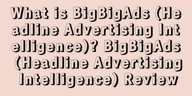 What is BigBigAds (Headline Advertising Intelligence)? BigBigAds (Headline Advertising Intelligence) Review