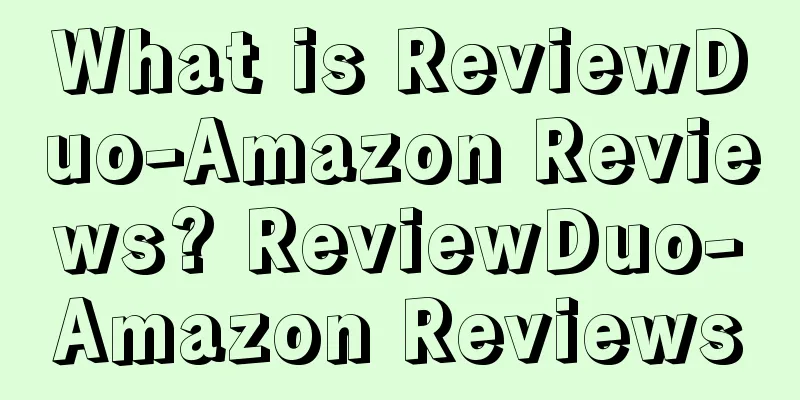 What is ReviewDuo-Amazon Reviews? ReviewDuo-Amazon Reviews