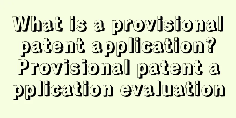 What is a provisional patent application? Provisional patent application evaluation