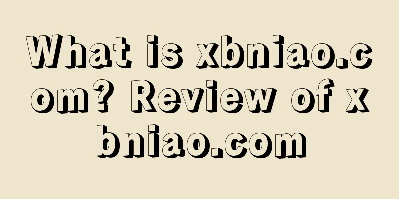 What is xbniao.com? Review of xbniao.com