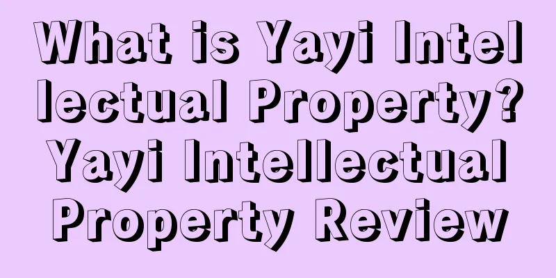 What is Yayi Intellectual Property? Yayi Intellectual Property Review