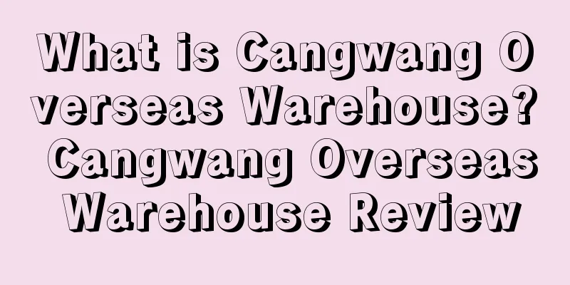 What is Cangwang Overseas Warehouse? Cangwang Overseas Warehouse Review