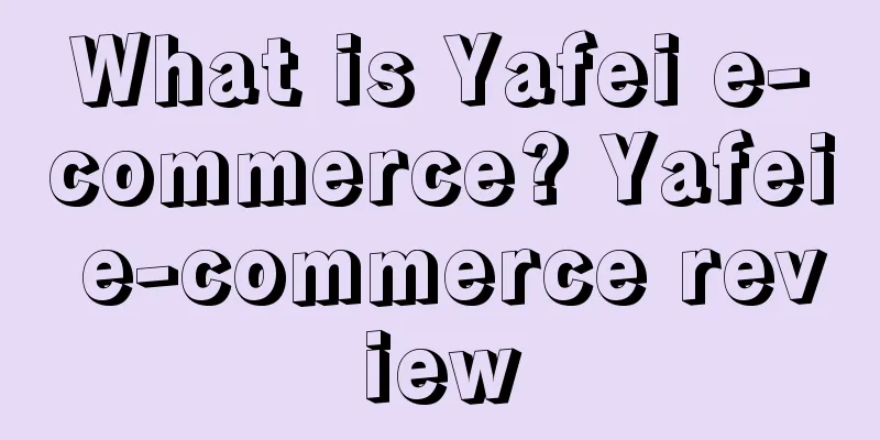 What is Yafei e-commerce? Yafei e-commerce review