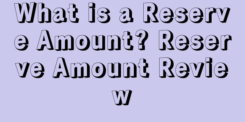 What is a Reserve Amount? Reserve Amount Review