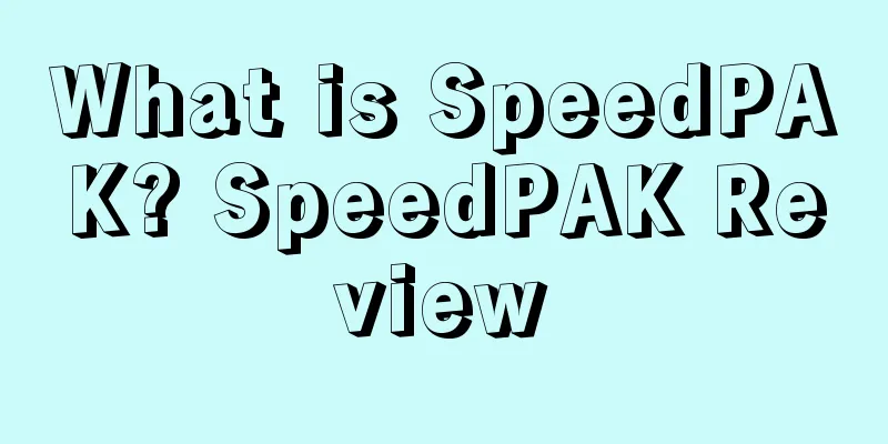 What is SpeedPAK? SpeedPAK Review