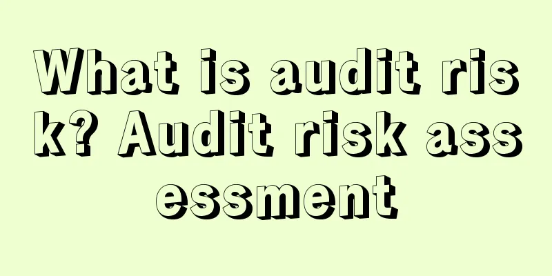 What is audit risk? Audit risk assessment