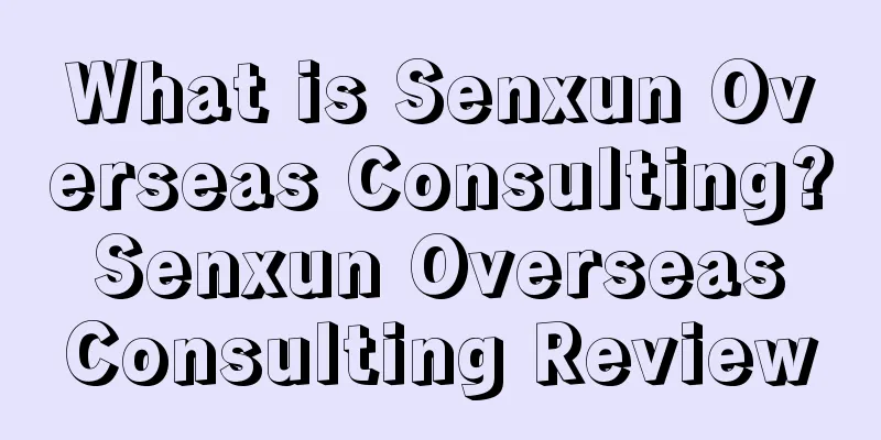 What is Senxun Overseas Consulting? Senxun Overseas Consulting Review
