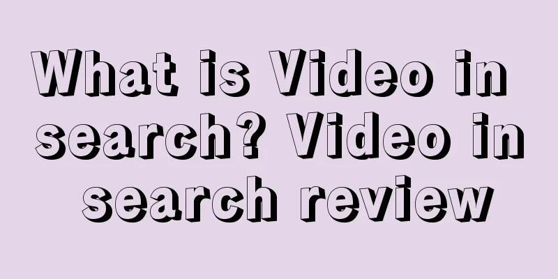 What is Video in search? Video in search review